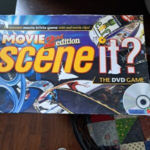 2/$20 Mattel Scene It? Movie 2nd Edition Board Game - Blue, Yellow, Red, White